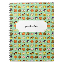 Carnet Pixel Art Delicious Cakes Pattiserie Motif