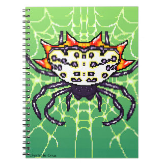 Carnet Pixel crabe araignée