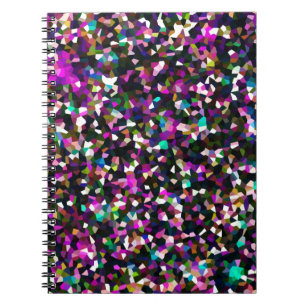 Carnet Pixels en cristal de ton de bijoux