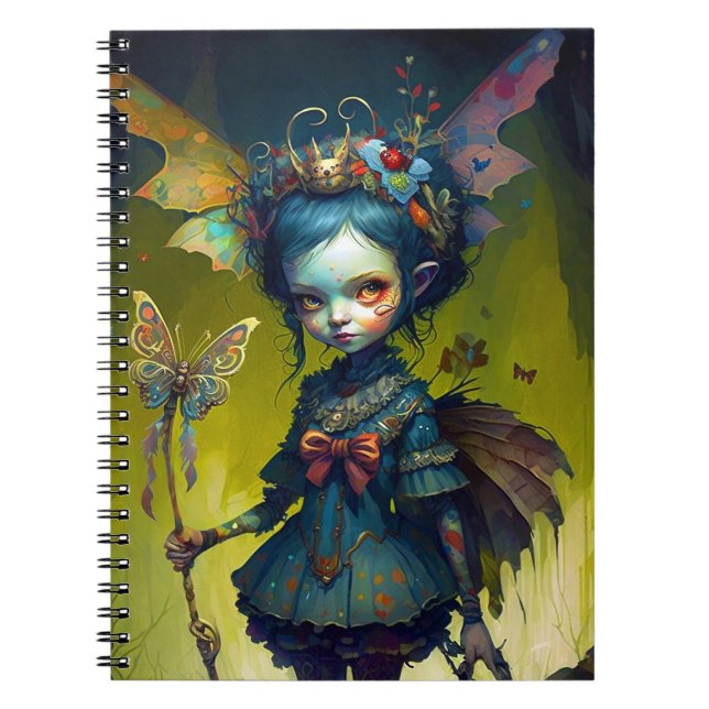 Carnet Pixie Imaginaire Grumpy Fairy (Devant)