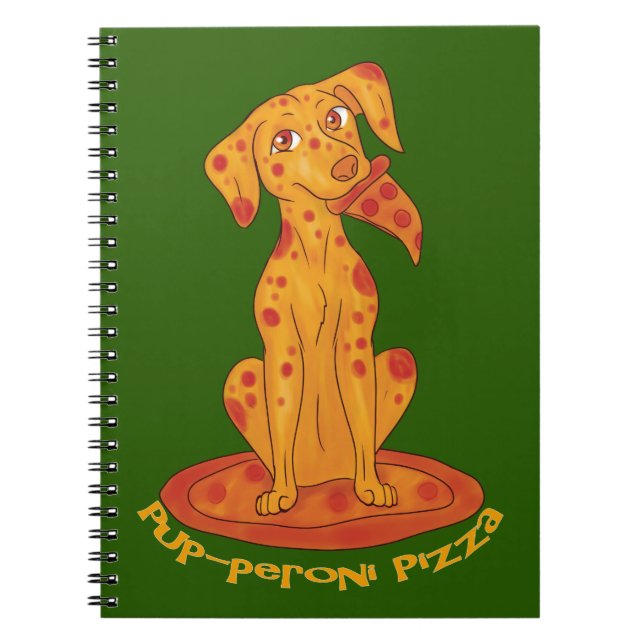 Carnet Pizza Puppy (Devant)
