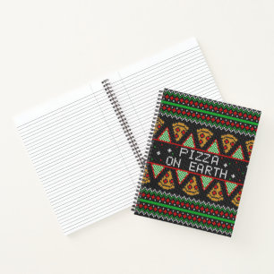 Carnet Pizza Ugly Christmas Sweat