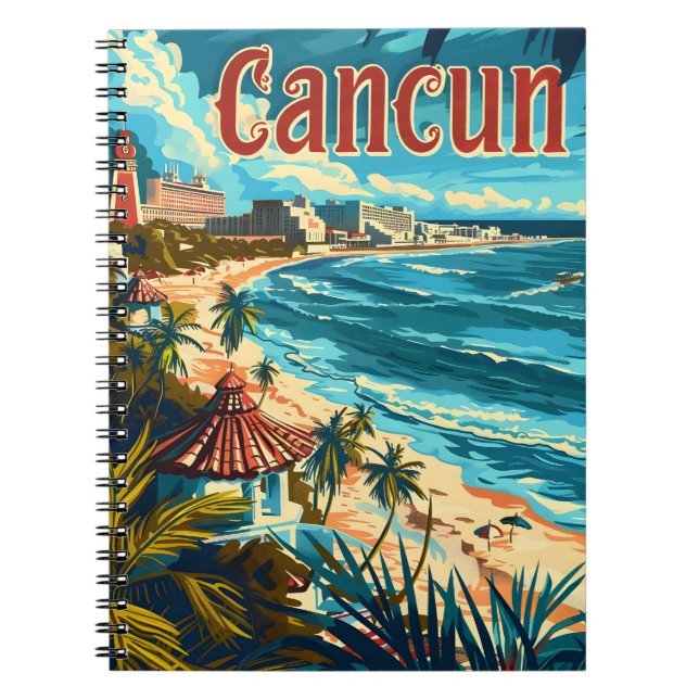 Carnet Plage de Cancun (Devant)
