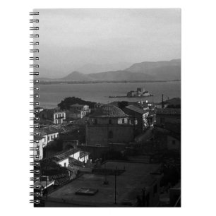 Carnet Plage de Nauplie en Grèce vintage