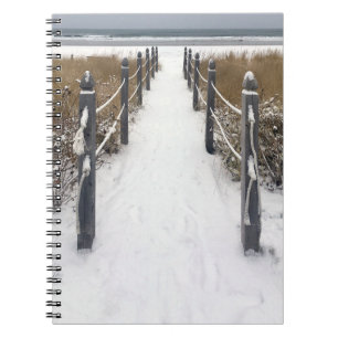 Carnet plage du vieux verger en hiver