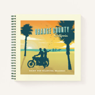 Carnet Plages du comté d'Orange, Californie