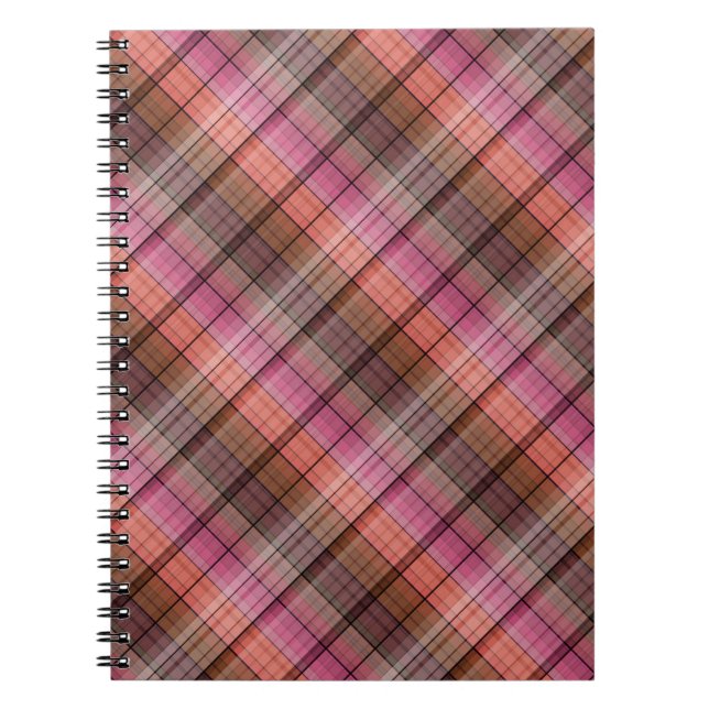 Carnet Plaid, beau plaid (Devant)