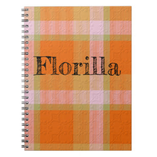 Carnet Plaid décoratif