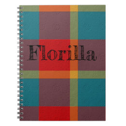 Carnet  Plaid Décoratif