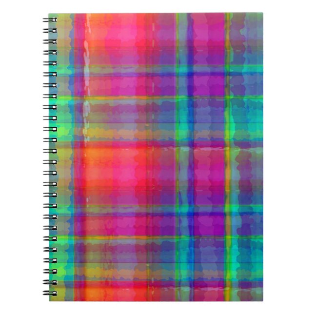 Carnet Plaid lumineux (Devant)