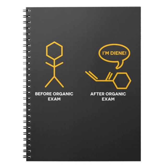 Carnet Plaisanterie de chimie pour des ballots de (Devant)