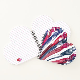 Carnet Plaisir à bulle pullée / Original / Coeur