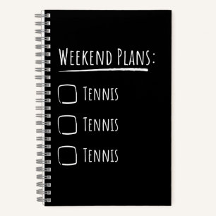 Carnet Plan du week-end Tennis