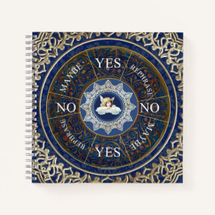 Carnet Planche à Pendule Diviser Jeu Angel Bleu