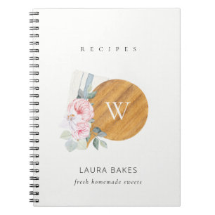 Carnet Planche florale Blush Chopping Board Napkin Cateri