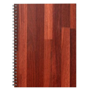 Carnet Plancher en bois rougeâtre foncé de Jarrah