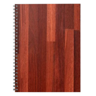 Carnet Plancher en bois rougeâtre foncé de Jarrah