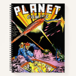 Carnet Planet Comics Laser Attaque Sci Fi Vintage Comics