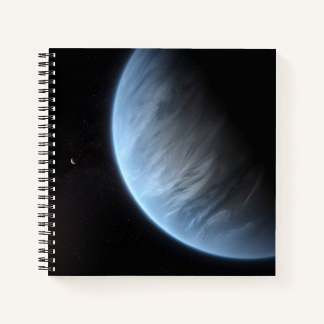 Carnet Planète K2-18b, Étoile Hôte Et Planète Accompagnan (Devant)