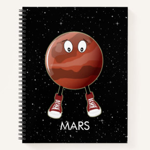 Carnet Planète Mars & Étoiles