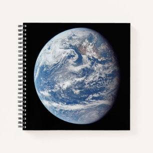 Carnet Planète Terre Prise Par L'Équipage Apollo 11.