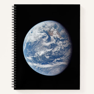 Carnet Planète Terre Prise Par L'Équipage Apollo 11.
