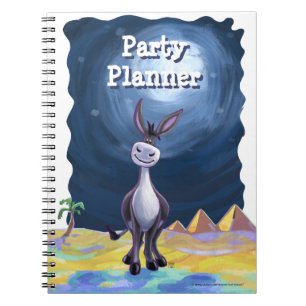 Carnet Planificateur de soirée Donkey Cute