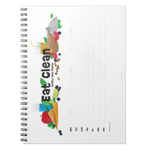 Carnet Planificateur hebdomadaire de nourriture