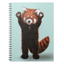 Carnet Planificateur Panda Rouge