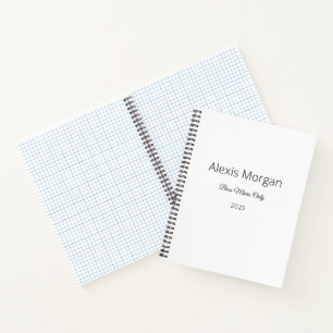Carnet Planificateur quotidien des mouvements du patron
