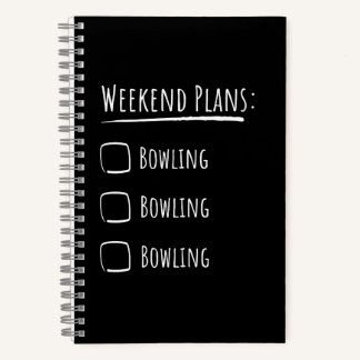 Carnet Plans de week-end Bowling