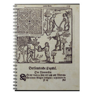 Carnet Plantant des arbres, "du jardinier néerlandais"