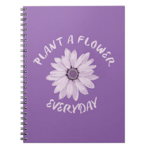 Carnet Plante Une Fleur Tous Les Jours