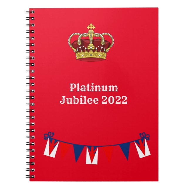 Carnet Platinum Jubilee 2022 Celebration (Devant)