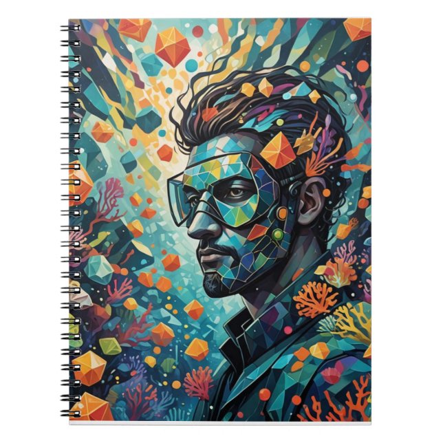 Carnet Plongeur d'art pop (Devant)