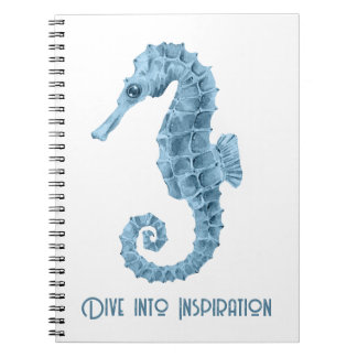 Carnet Plongez dans l'inspiration Seahorse