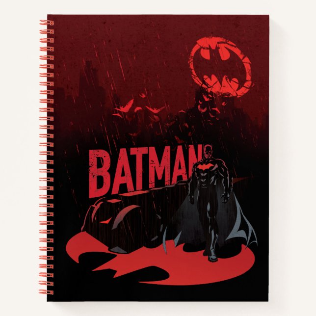 Carnet Pluie de Batman Crimson (Devant)