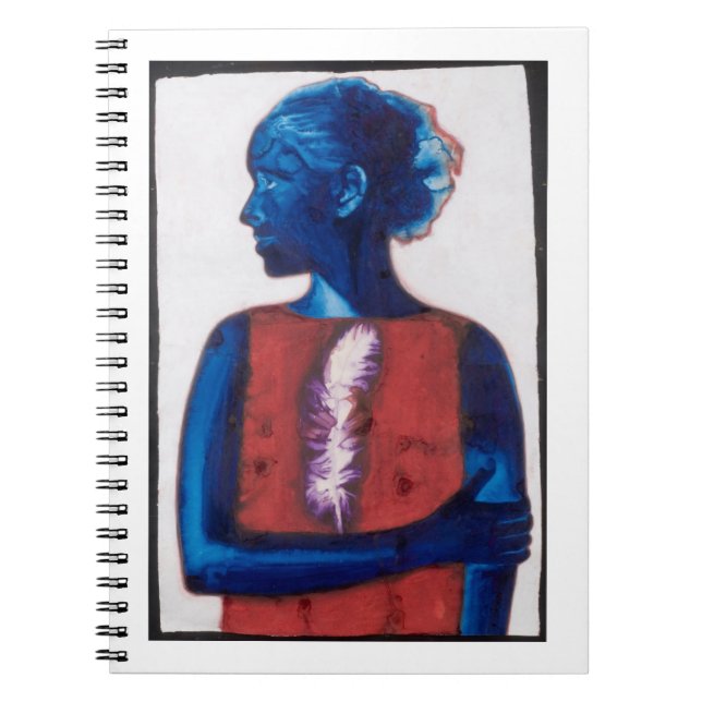 Carnet Plume blanche (Devant)