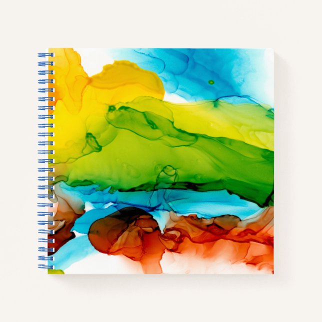 Carnet Plume primaire - aquarelles (Devant)