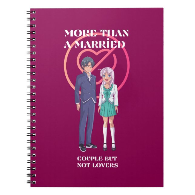 Carnet Plus qu'un couple marié, mais pas amoureux (Devant)