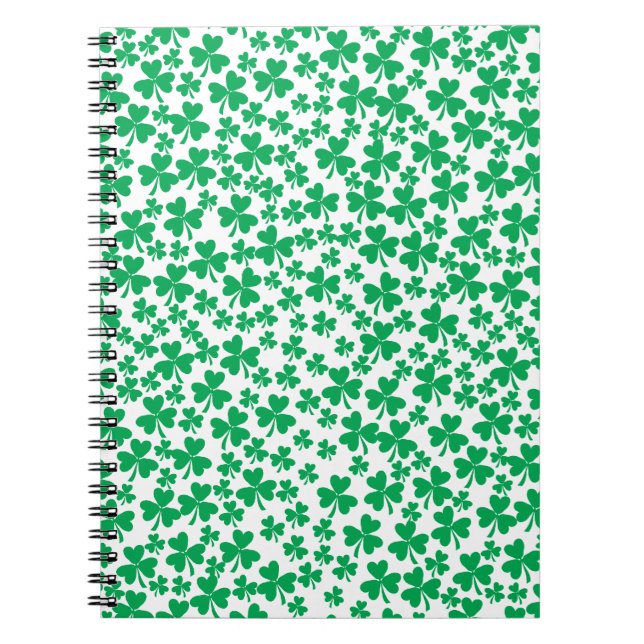 Carnet Plusieurs Shamrocks (Devant)