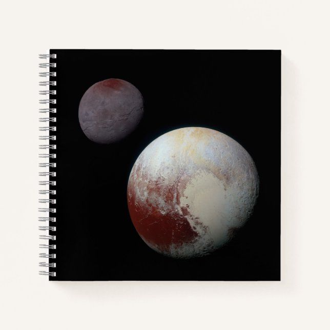Carnet Pluton et Charon 9e ou système solaire Planète nai (Devant)