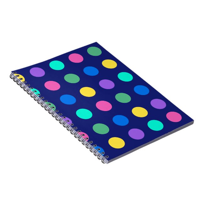 Carnet Points Géométriques Colorés  (Côté Droit)
