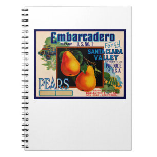Carnet Poires Embarcadero