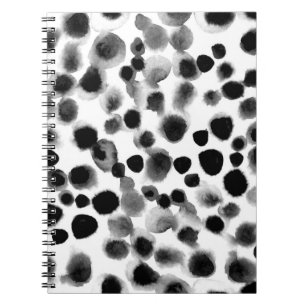 Carnet Pois d'aquarelle Abstraits motif sans soudure