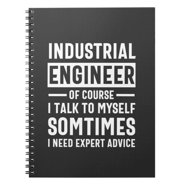 Carnet Poison de Funny Industrial Engineer (Devant)
