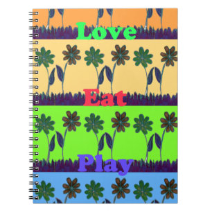 Carnet Poison de Lovely Girly Hakuna Matata colors