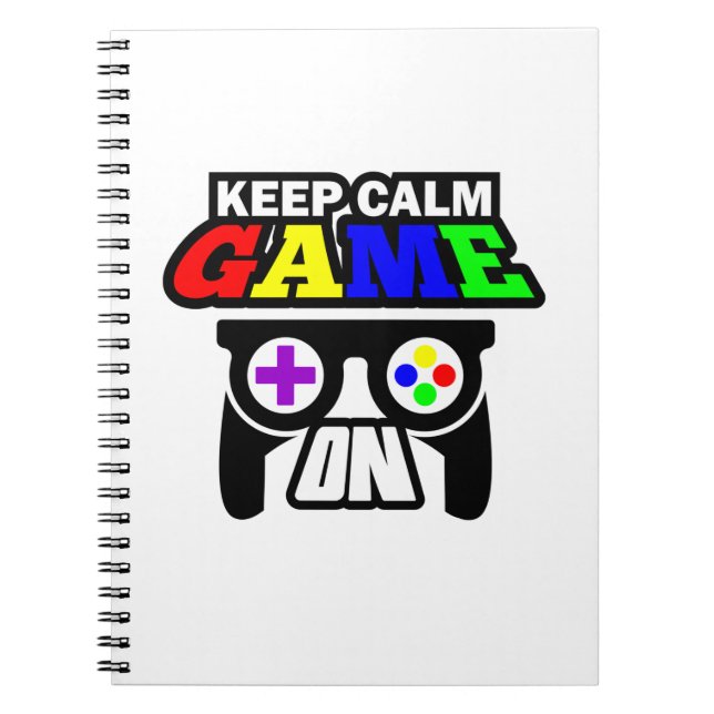 Carnet Poison Keep Calm Game (Devant)