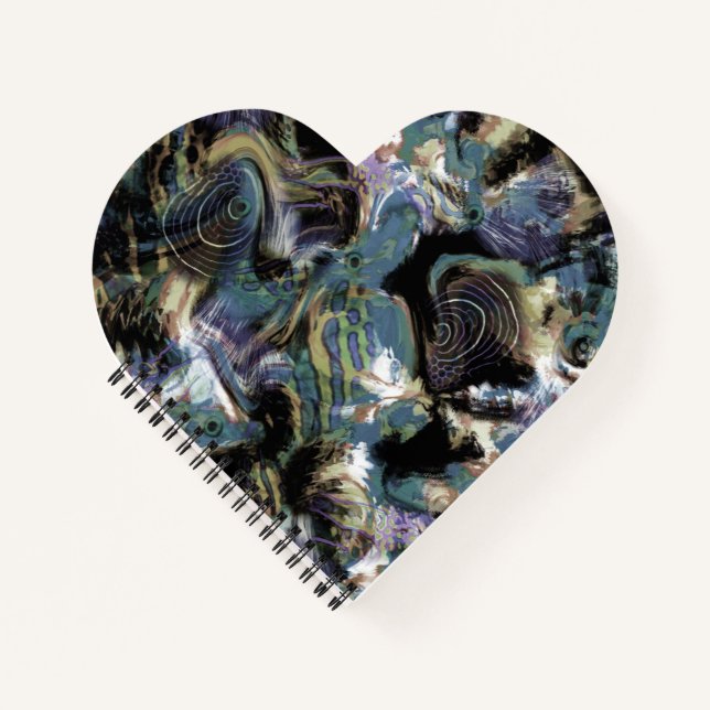 Carnet Poisson de marbre (Devant)