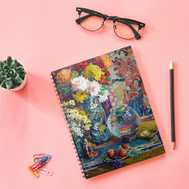 Carnet Poissons, fruits et fleurs | Kathryn E. Cherry (Créateur téléchargé)